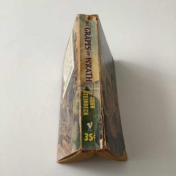 THE GRAPES OF WRATH (A BANTAM GIANT) John Steinbeck VINTAGE 1951 Edition - Picture 2 of 5